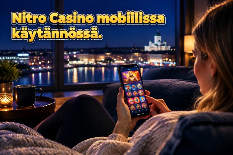 Nitro Casino mobiilissa käytännössä