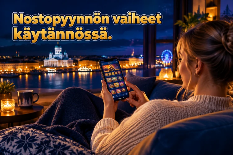 Nostopyynnön vaiheet käytännössä