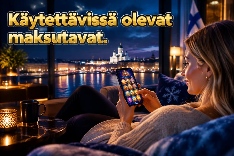 Käytettävissä olevat maksutavat